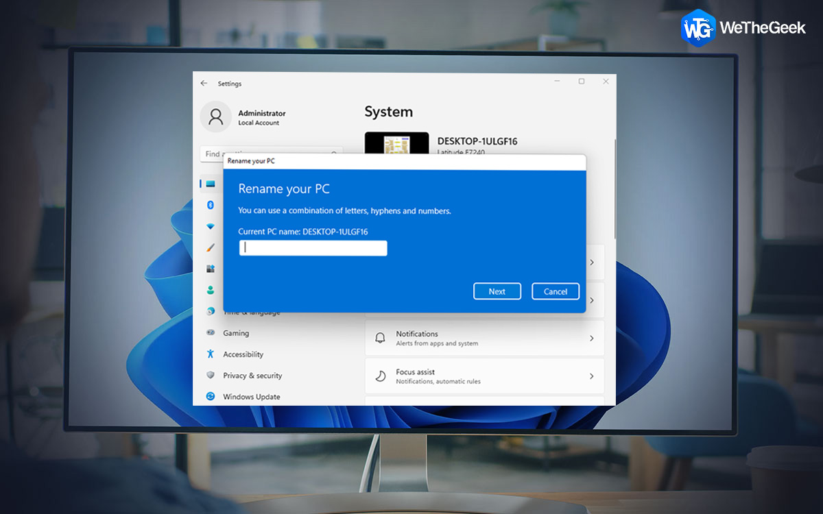 How To Rename Your Windows 11 PC?