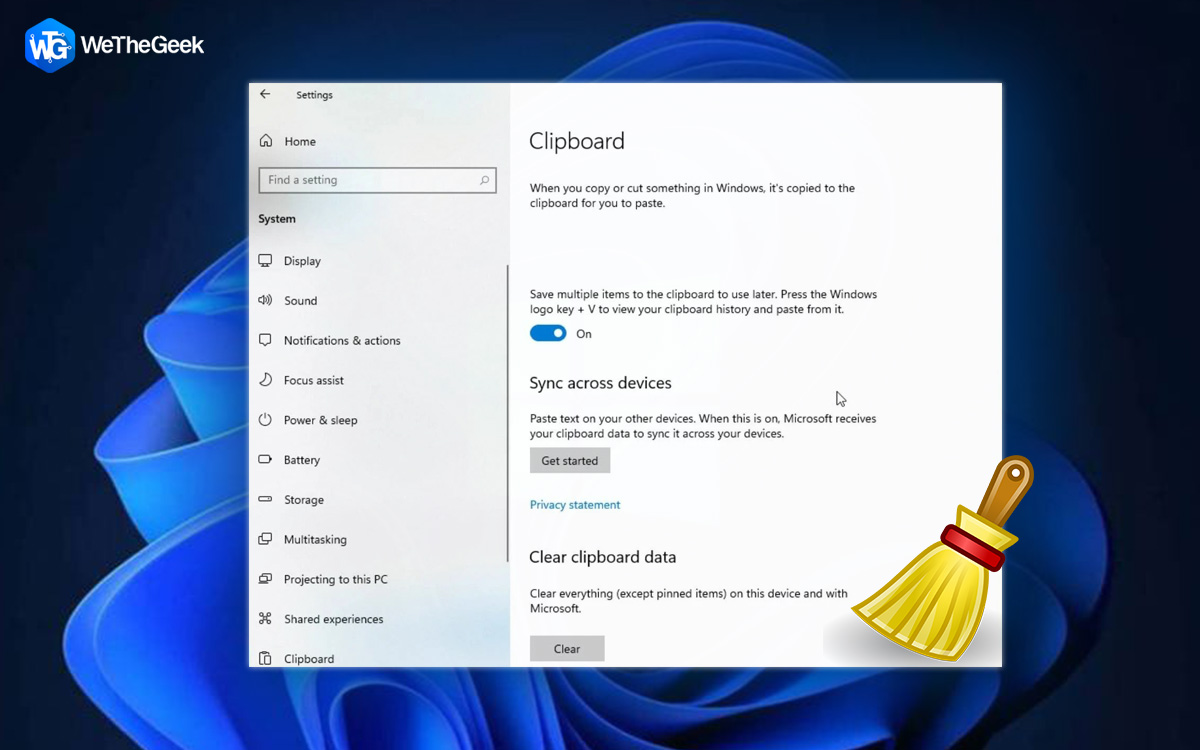 How to Clear Clipboard History in Windows 11