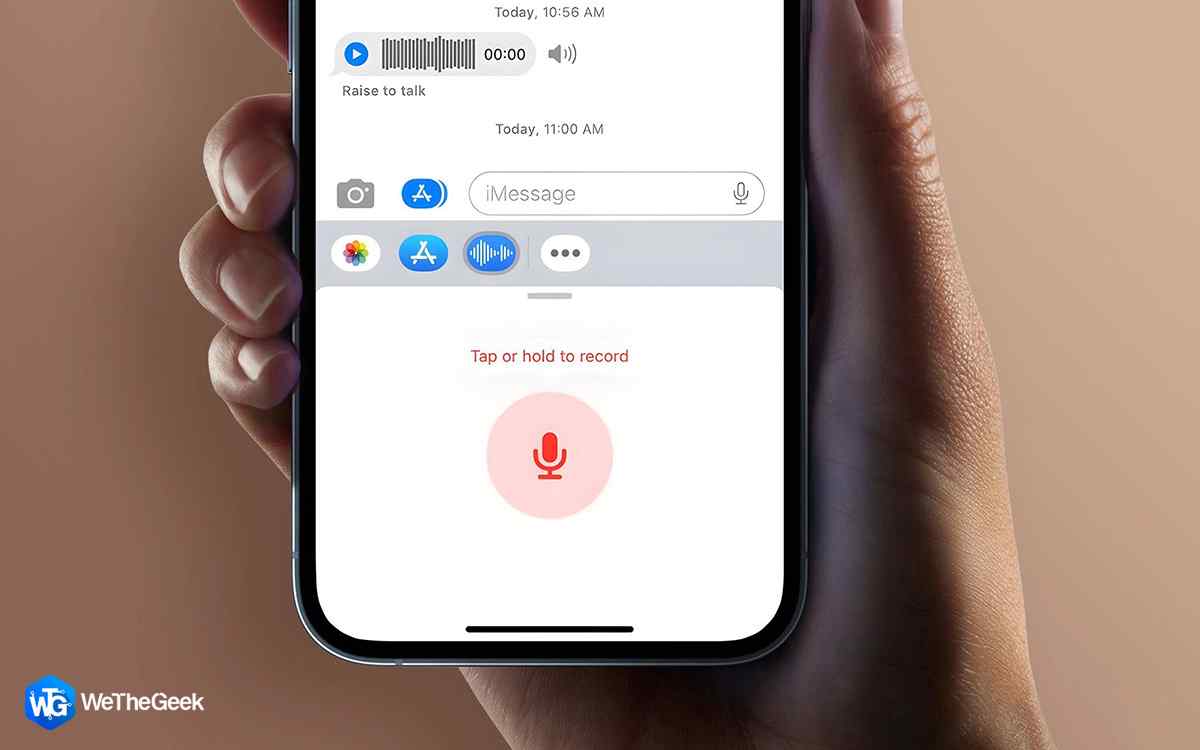 How to Send Voice Messages on iPhone in iOS16