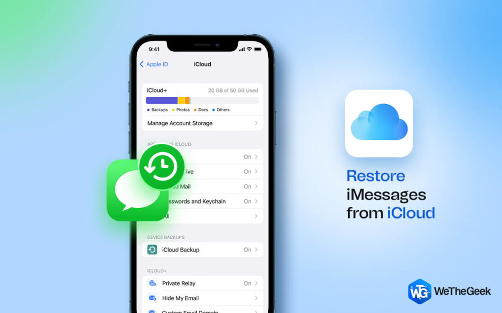 how to retrieve deleted imessages from icloud