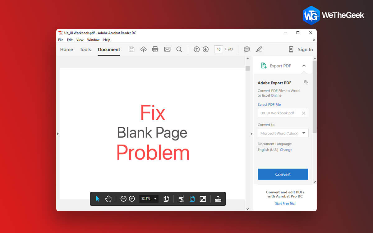 Top Methods to Fix Blank PDF Problem