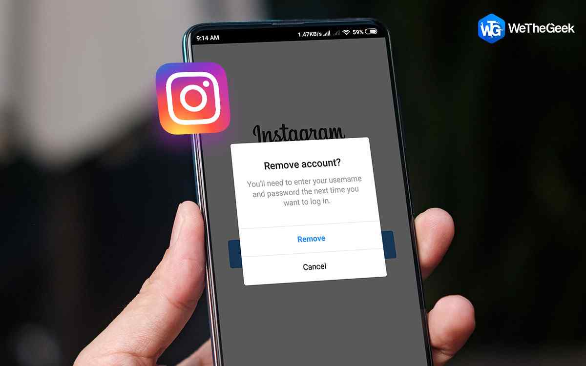 How To Remove Instagram Remembered Accounts