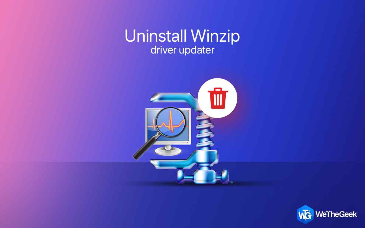 How to Uninstall WinZip Driver Updater