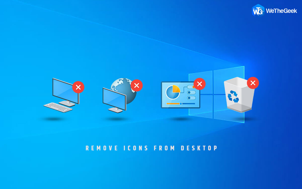 How To Remove Icons From Desktop