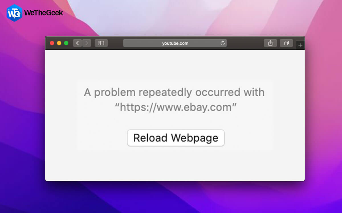 How To Fix “A Problem Repeatedly Occurred” On Safari On Mac (2023)