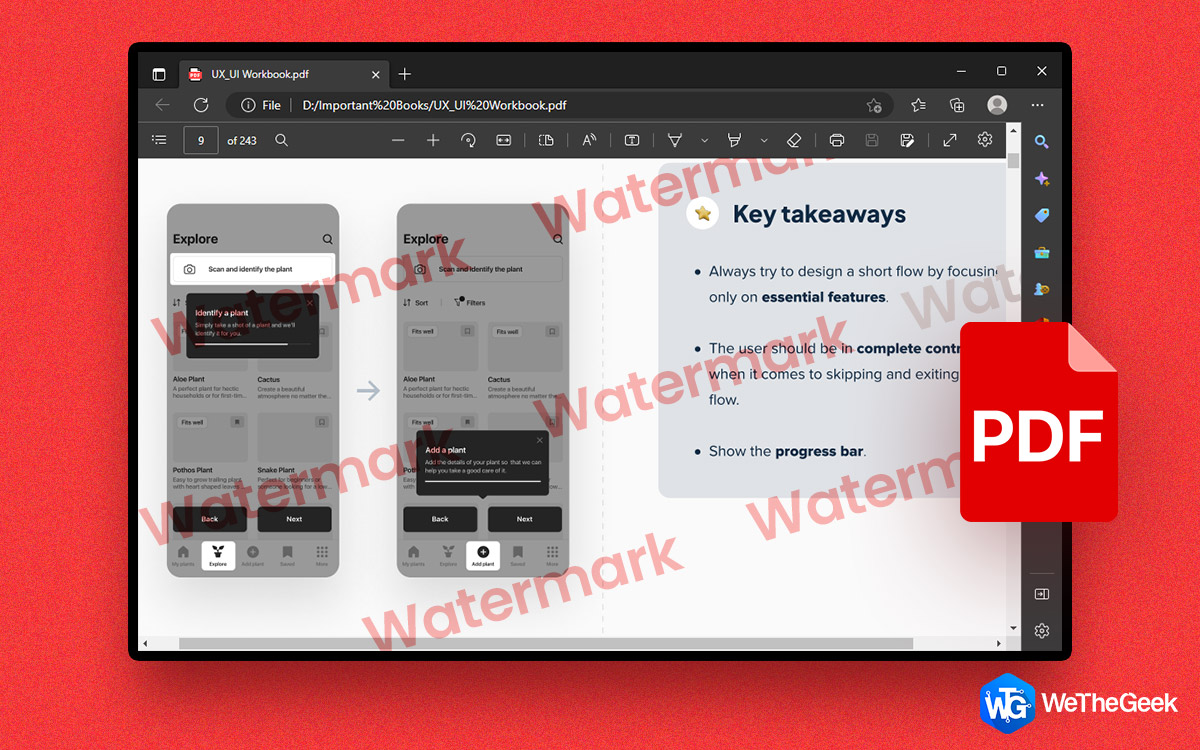 How To Quickly Add Watermark In Your PDF Files