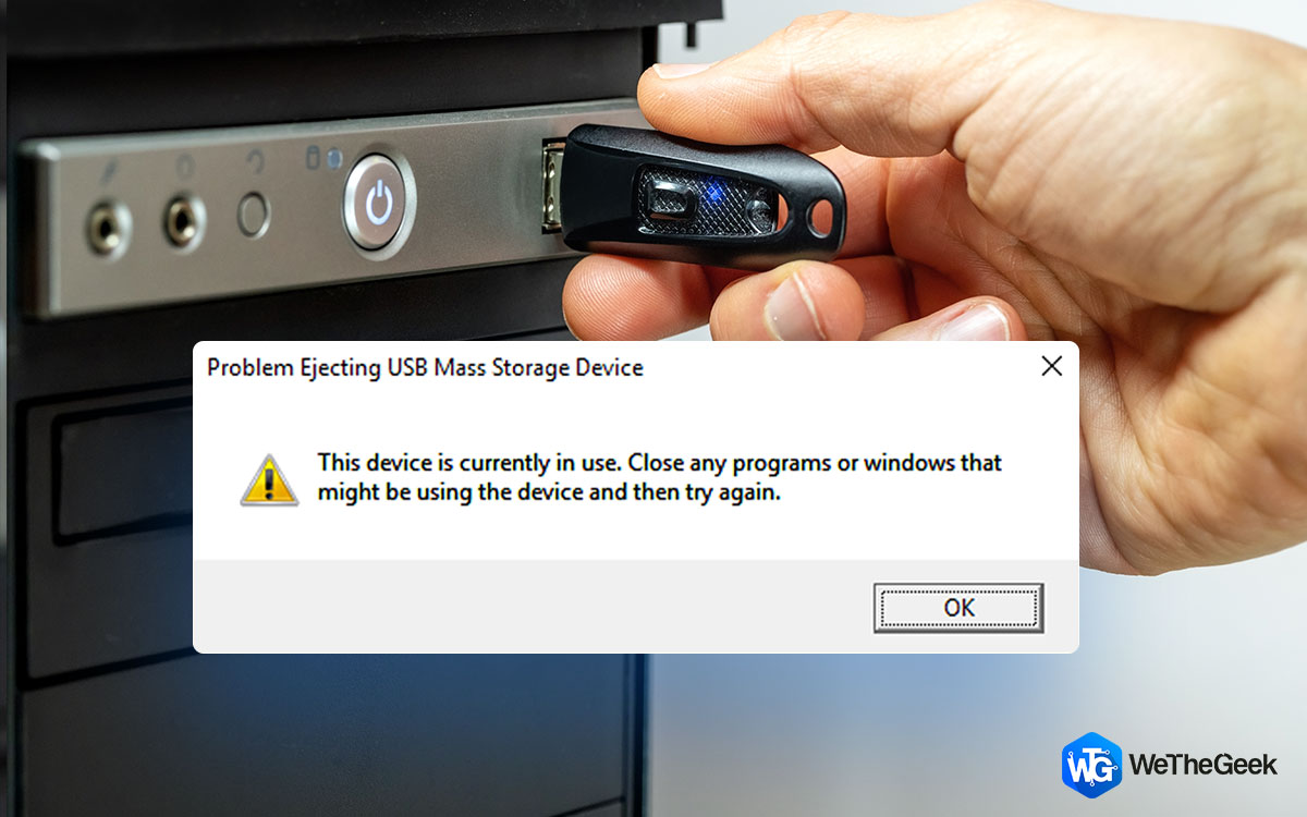 7 Ways to Fix Problem Ejecting USB Mass Storage Device